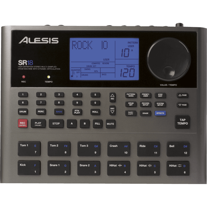 ALESIS SR-18 boite a rythmes