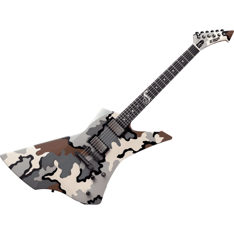 ESP SNAKEBYTE-CAMO guitare électrique signature james hetfield snakebyte camo