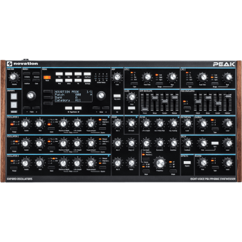 NOVATION PEAK hybride poly 8 voix