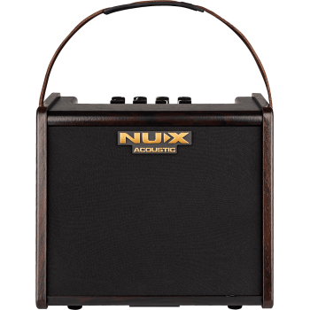NUX AC25 ampli acoustique 25 watts sur batterie 2 canaux + effets