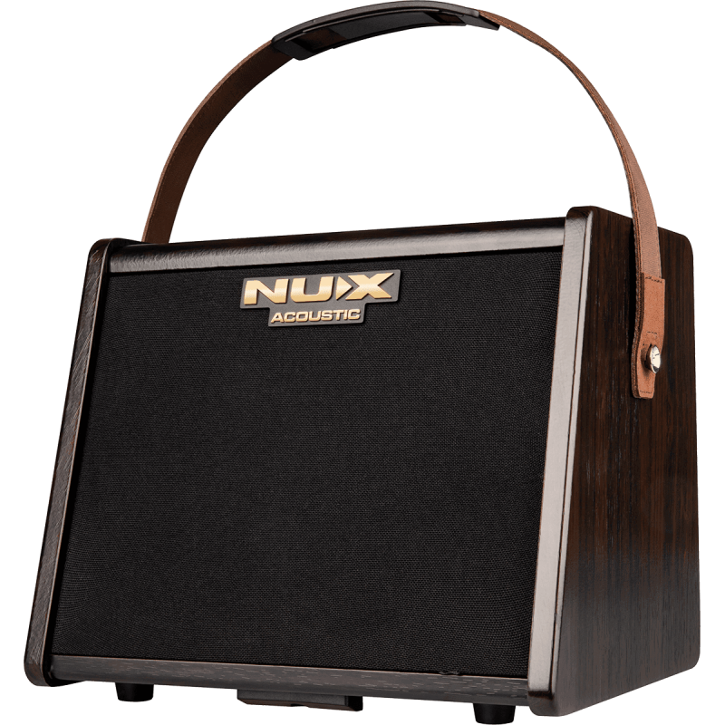 NUX AC25 ampli acoustique 25 watts sur batterie 2 canaux + effets