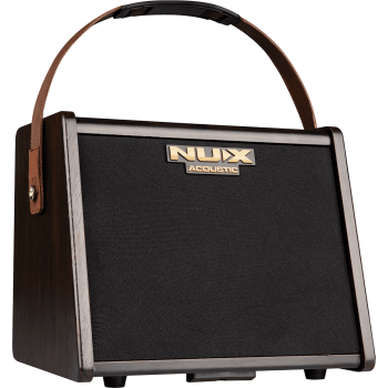 NUX AC25 ampli acoustique 25 watts sur batterie 2 canaux + effets