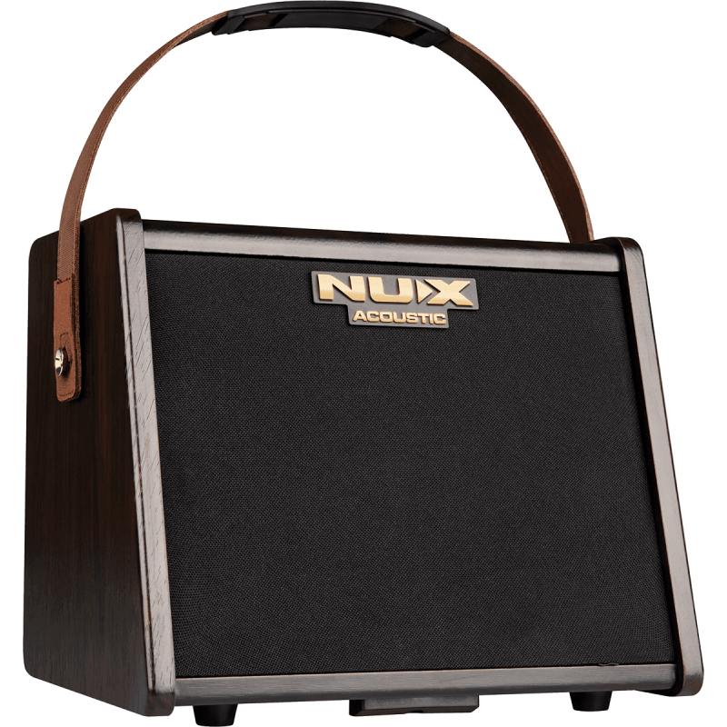NUX AC25 ampli acoustique 25 watts sur batterie 2 canaux + effets