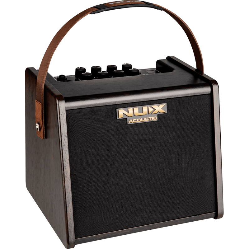 NUX AC25 ampli acoustique 25 watts sur batterie 2 canaux + effets