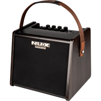 NUX AC25 ampli acoustique 25 watts sur batterie 2 canaux + effets
