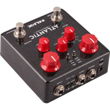 NUX ATLANTIC pédale de delay et réverb 3 modes