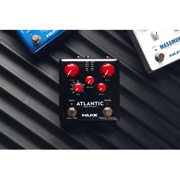 NUX ATLANTIC pédale de delay et réverb 3 modes