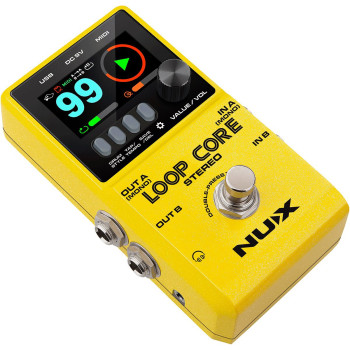 NUX LOOPCORE-STEREO pédale looper & boîte à rythmes stéréo