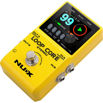 NUX LOOPCORE-STEREO pédale looper & boîte à rythmes stéréo