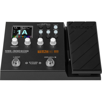 NUX MG300-MK2 multi-effets guitare/basse - 2 switchs + exp
