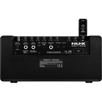 NUX MIGHTY-SPACE ampli guitare/basse stéréo à modélisation 30w bluetooth + émetteur 2,4 ghz