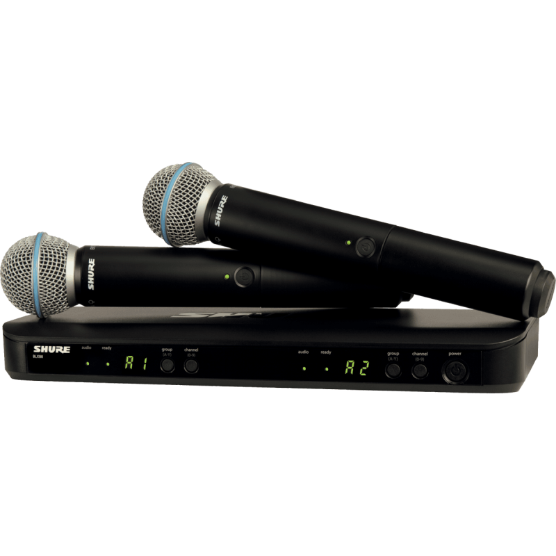 SHURE BLX288E-B58-M17 blx récepteur double & micro beta58 - m17