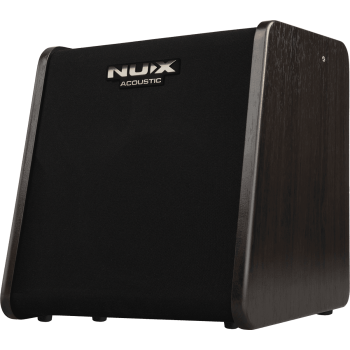 NUX STAGEMAN2-AC80 ampli acoustique 80 watts sur batterie 2 canaux - bluetooth + fx/ir/drum/looper
