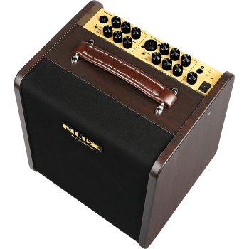 NUX STAGEMAN2-AC80 ampli acoustique 80 watts sur batterie 2 canaux - bluetooth + fx/ir/drum/looper