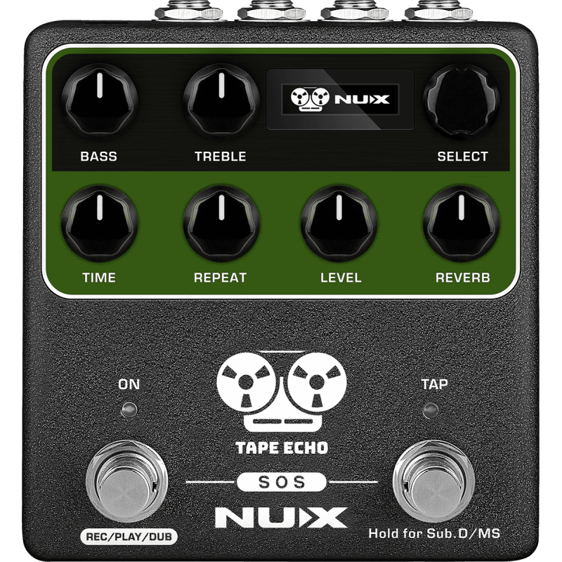 NUX TAPE-ECHO pédale de delay numérique type tape echo