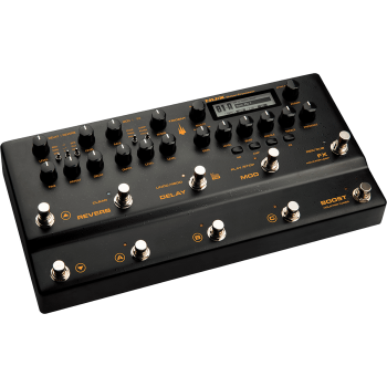 NUX TRIDENT multi-effet guitare trident 10 switchs 10 blocs effets midi looper