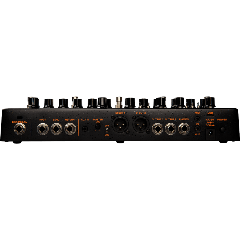 NUX TRIDENT multi-effet guitare trident 10 switchs 10 blocs effets midi looper