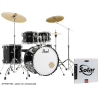 PEARL RSS525SBCC-31 batterie roadshow 5f rock 22" + b-50 + ride 20" solar jet black