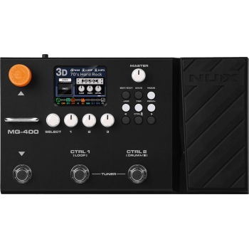 NUX MG400 multi-effets guitare / basse - 4 switchs + exp