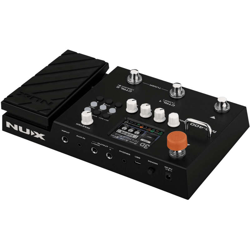 NUX MG400 multi-effets guitare / basse - 4 switchs + exp