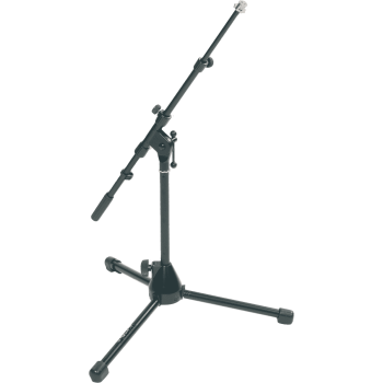 RTX MPSX pied de micro court embase trépied perchette télesc. - noir