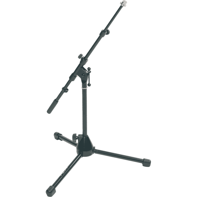 RTX MPSX pied de micro court embase trépied perchette télesc. - noir