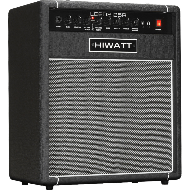 HIWATT LEEDS-25RC ampli guitare combo transistors 25w 1x10"