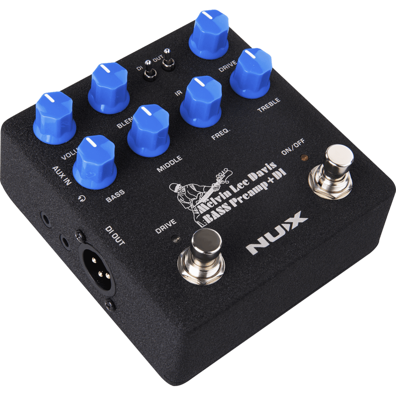 NUX BASSPREAMP préampli basse à modélisation sortie di