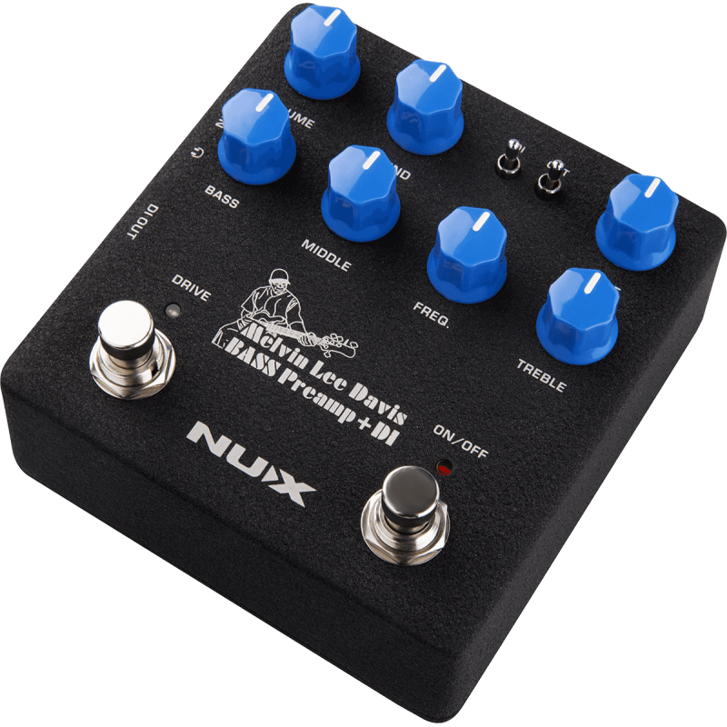 NUX BASSPREAMP préampli basse à modélisation sortie di