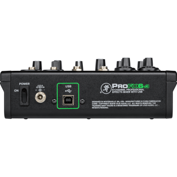 MACKIE PROFX6V3 mixer usb 6 canaux + effets