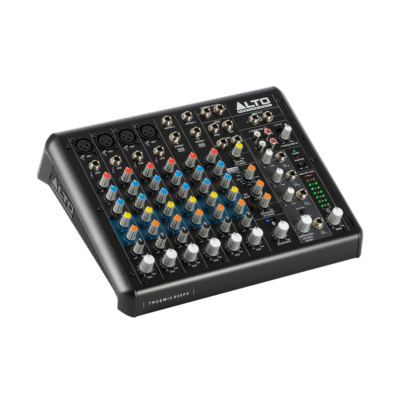 ALTO PROFESSIONAL TRUEMIX800FX table de mixage analogique 8 canaux usb bt fx