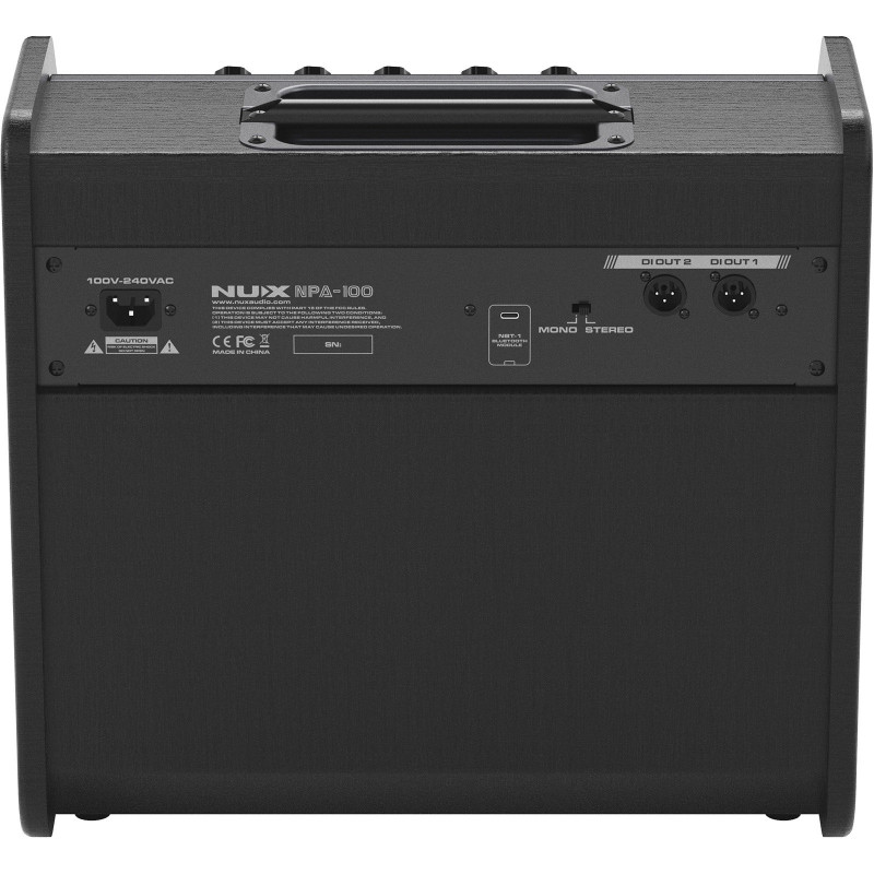 NUX NPA-100 ampli batterie électronique 120w