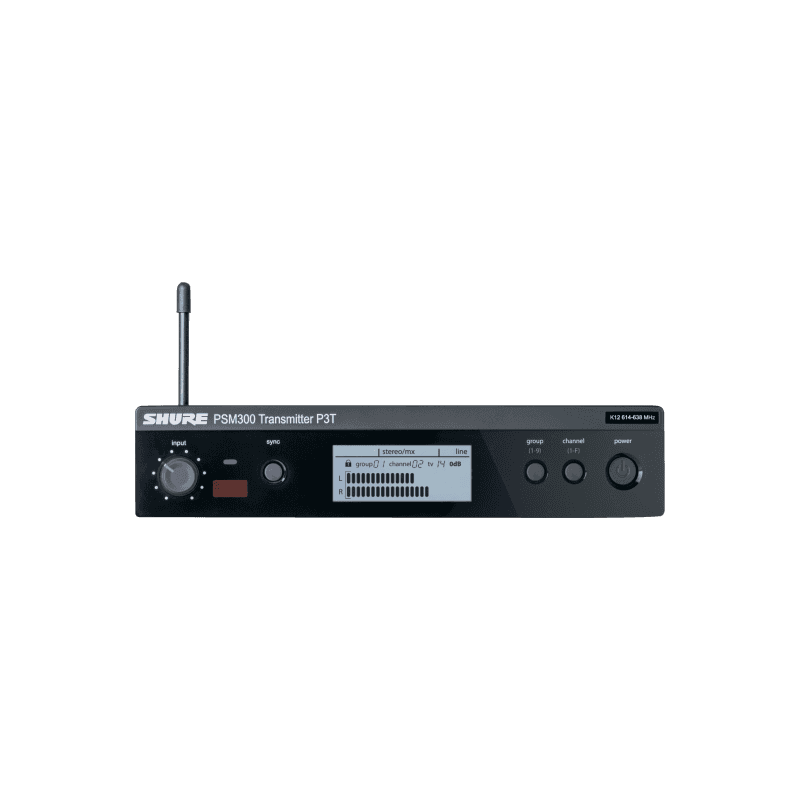 SHURE P3TER-K3E système psm300 std - 606-630 mhz