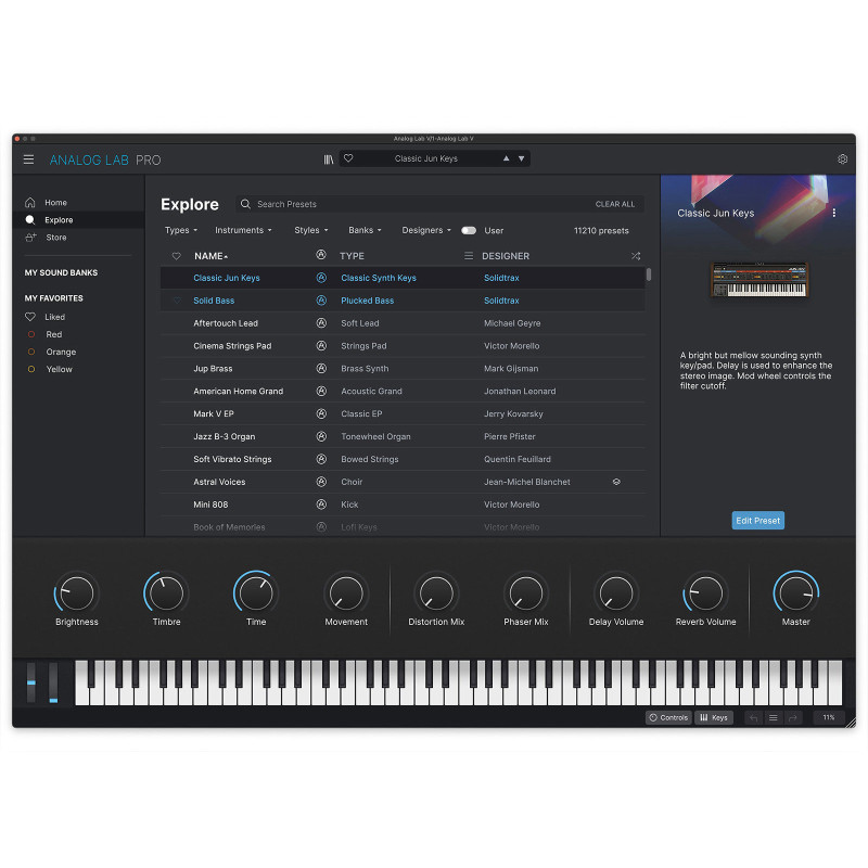 ARTURIA ANALOGLABPRO-SN logiciel analog lab pro version téléchargeable