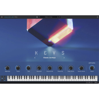 ARTURIA ANALOGLABPRO-SN logiciel analog lab pro version téléchargeable