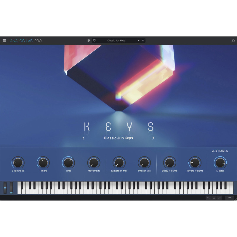 ARTURIA ANALOGLABPRO-SN logiciel analog lab pro version téléchargeable