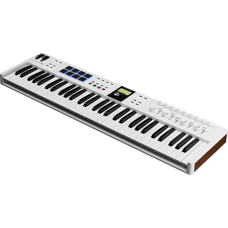 ARTURIA ESSENTIAL3-61 keylab essential mk3 61 touches blanc