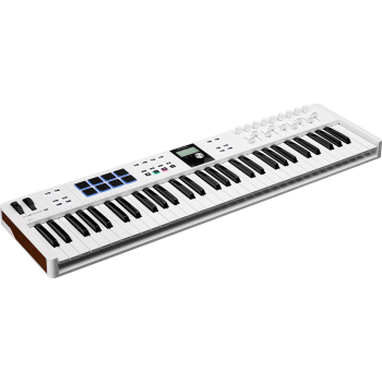 ARTURIA ESSENTIAL3-61 keylab essential mk3 61 touches blanc