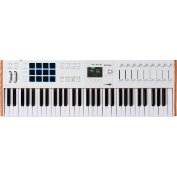 ARTURIA KEYLABMK3-61-WH clavier maître keylab mk3 61 notes blanc