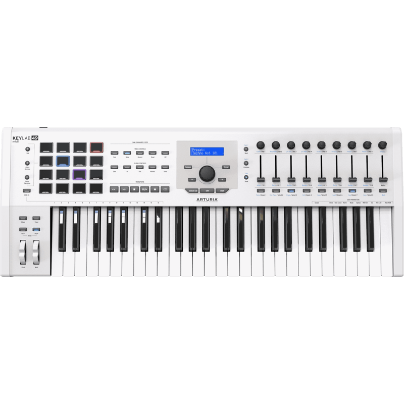 ARTURIA KEYLABMKII49-WH keylab mk ii 49 touches blanc