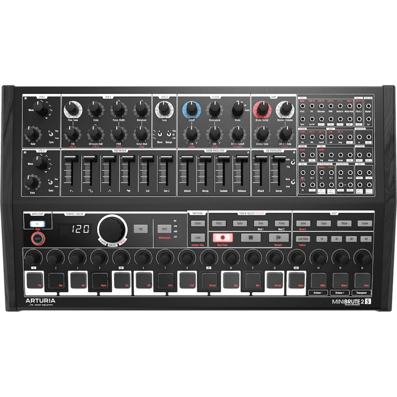 ARTURIA MINIBRUTE2S-BK synthétiseur  analogique minibrute 2s noir edition