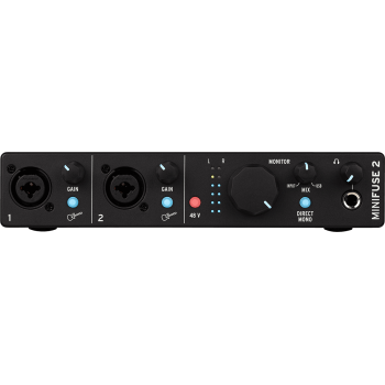 ARTURIA MINIFUSE2-BK interface audio  usb 2 entrées  minifuse noire