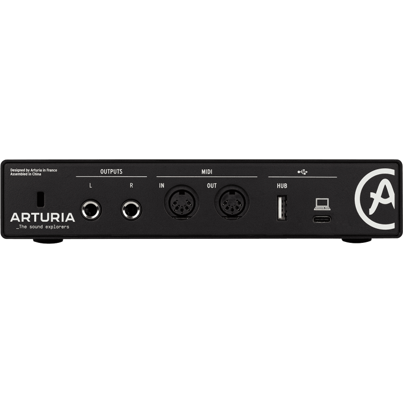 ARTURIA MINIFUSE2-BK interface audio  usb 2 entrées  minifuse noire