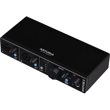 ARTURIA MINIFUSE2-BK interface audio  usb 2 entrées  minifuse noire