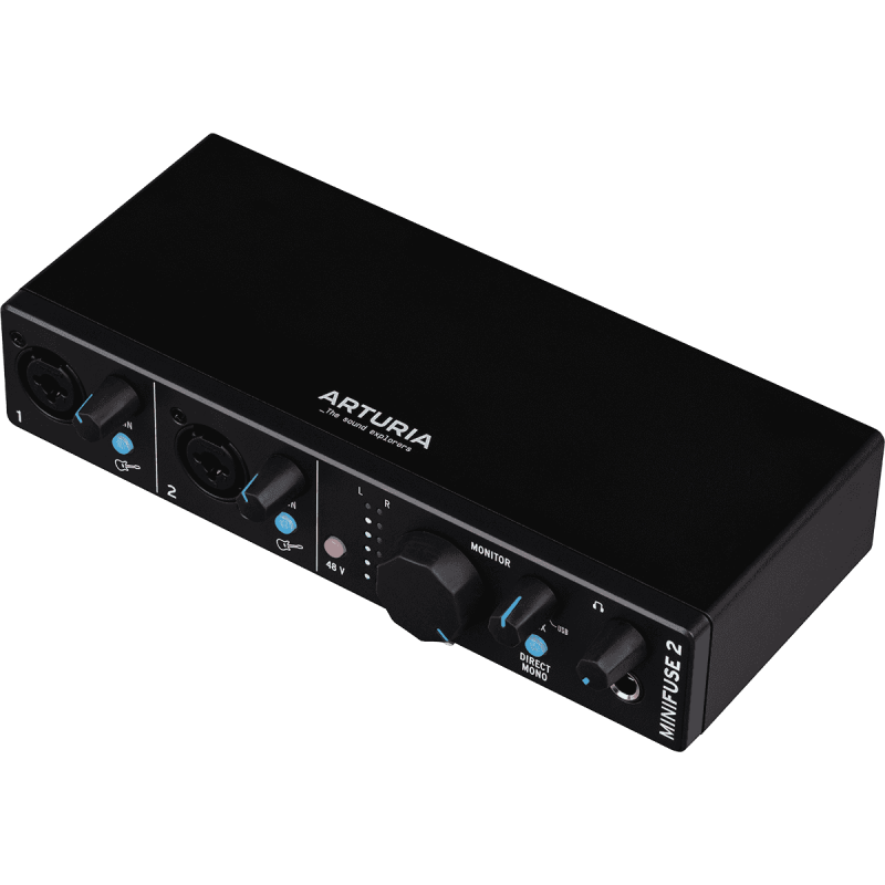 ARTURIA MINIFUSE2-BK interface audio  usb 2 entrées  minifuse noire