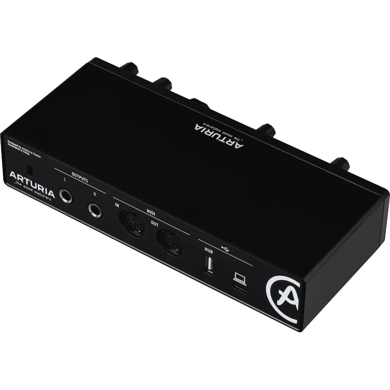 ARTURIA MINIFUSE2-BK interface audio  usb 2 entrées  minifuse noire
