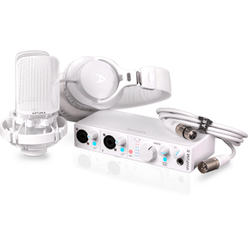 ARTURIA MINIFUSE2-RP-WH pack d'enregistrement minifuse 2 blanc