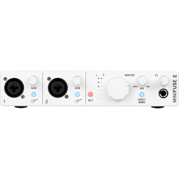 ARTURIA MINIFUSE2-WH interface audio  usb 2 entrées  minifuse blanche