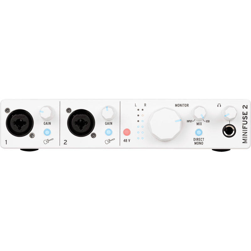 ARTURIA MINIFUSE2-WH interface audio  usb 2 entrées  minifuse blanche