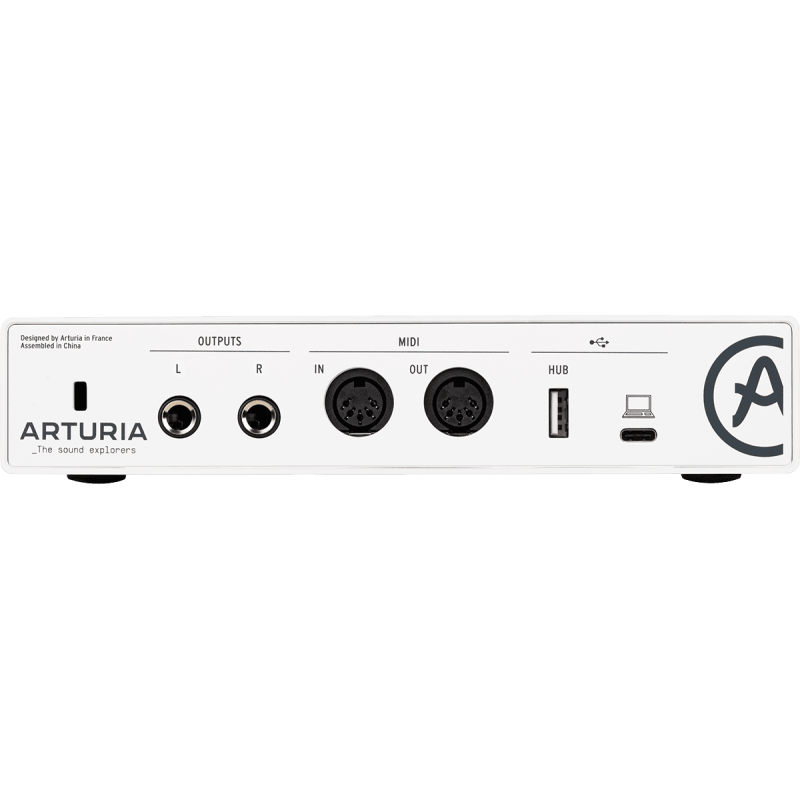 ARTURIA MINIFUSE2-WH interface audio  usb 2 entrées  minifuse blanche